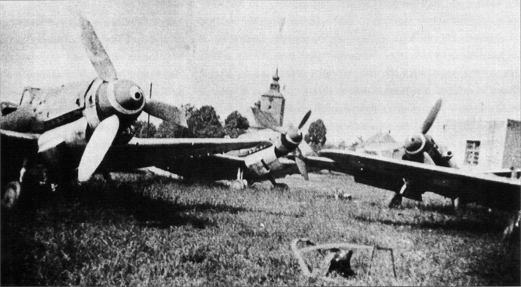 Letecká válka na českomoravském pomezí na jaře 1945.