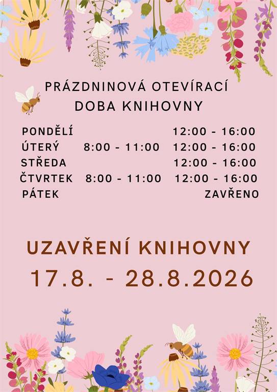 Prázdninová půjčovní doba