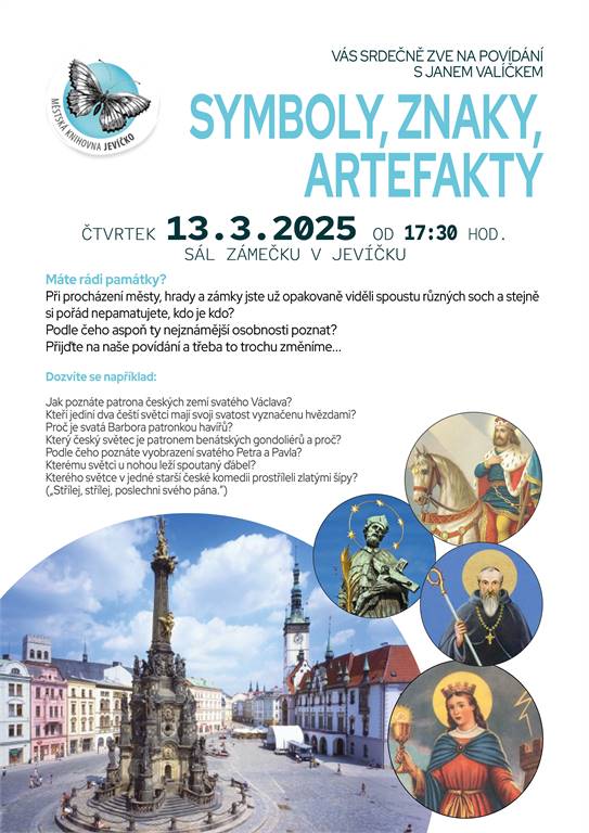 Symboly, znaky, artefakty