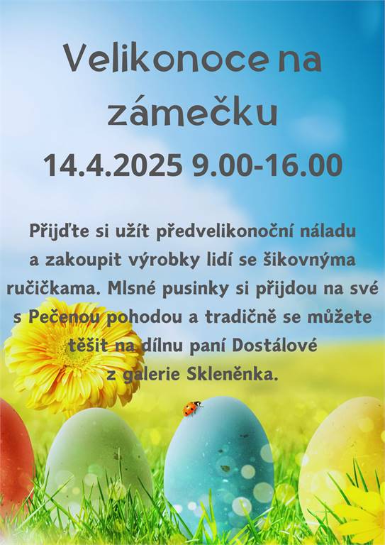 Velikonoce na zámečku
